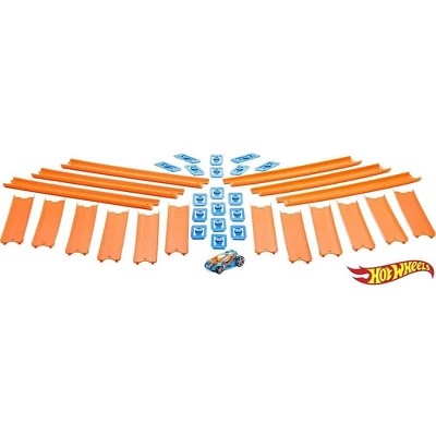 Hot Wheels Track Builder Straight Track With Car, 15 Feet - Styles May Vary BHT77 3 Hot Wheels Track Builder Straight Track With Car, 15 Feet - Styles May Vary BHT77
