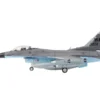 General Dynamics F-16C Fighting Falcon "Shark" Fighter Aircraft "Air Power Series" 1/72 Diecast Model By Hobby Master